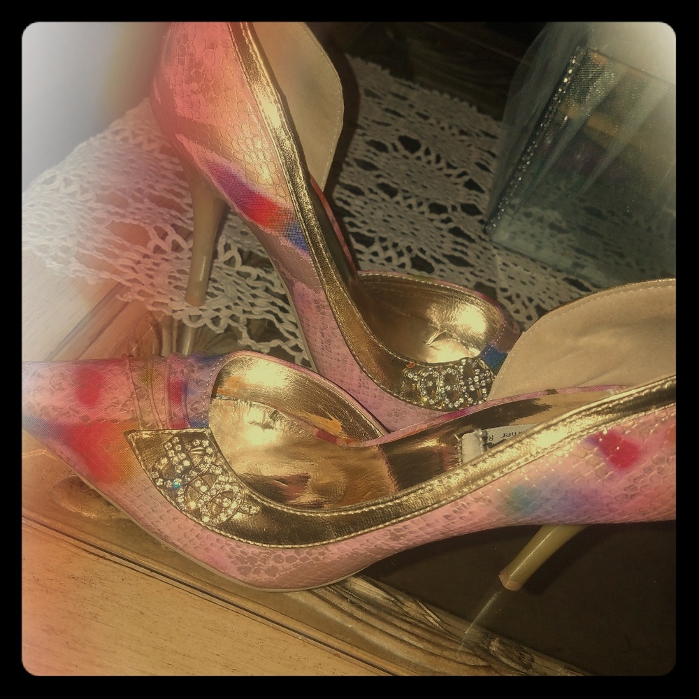 Selina  High Heels with Rhinestones